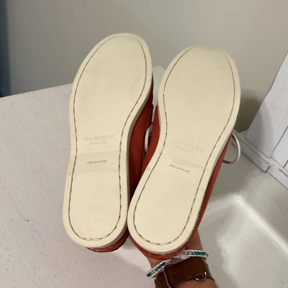 Sperry Women’s Quinn Boat Shoes / Size 7.5 / Leather Upper / Excellent Condition